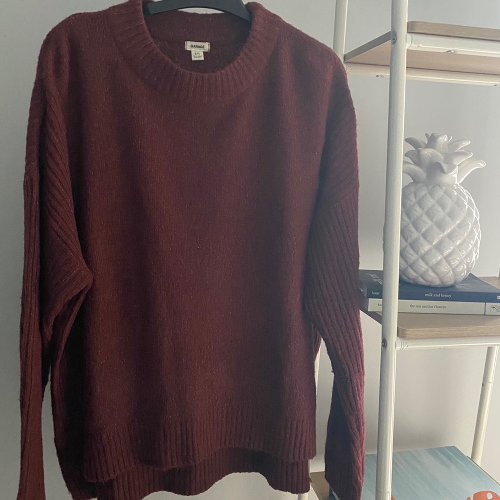 Garage sweater